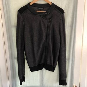 Banana Republic Jacket w/ Faux Leather Collar